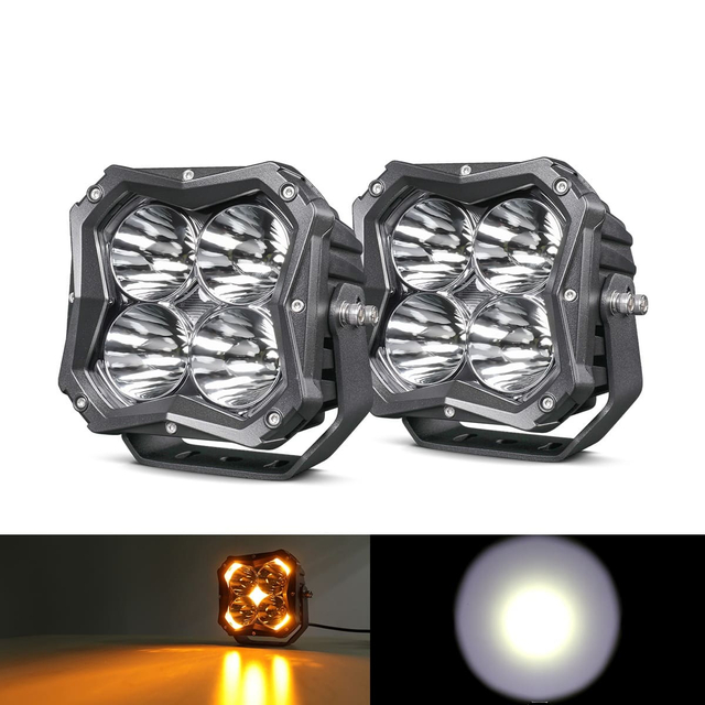5 Inch Off Road Spot Light with DRL Backlight 954M D
