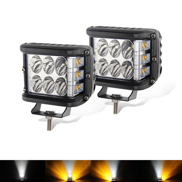 Side Shooter Led Pods Flashing