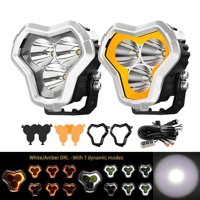 38 Inch Pod Light with Dynamic Chasing DRL