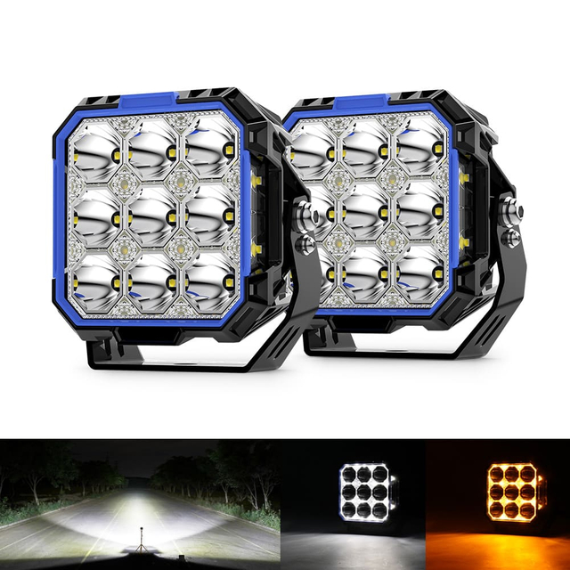 Anti Glare Dual Beam Light Bar with Dynamic DRL