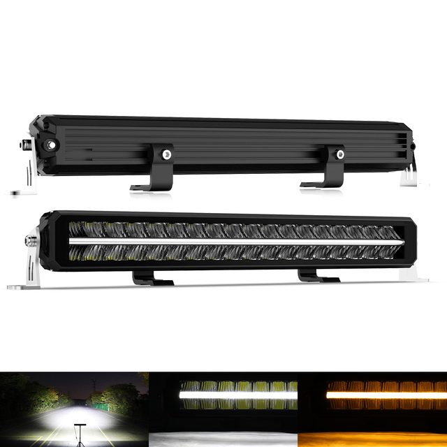 Double Row LED Light Bar With Position Light 33 ZH