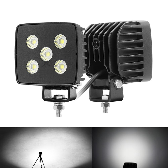45 Square Anti Glare Led Work Lights for Tractors GC F35