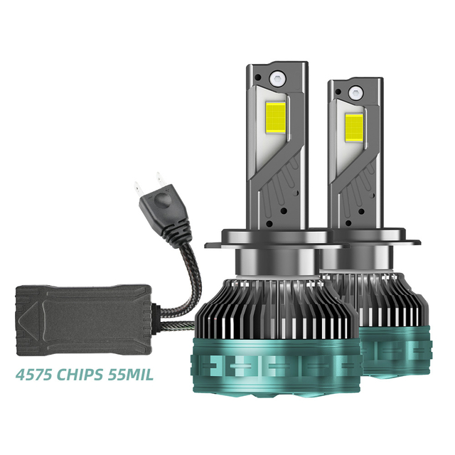 Brightest 360W 22000LM headlight bulbs With Canbus Q12