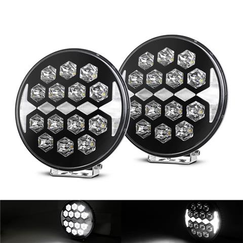 9 Inch LED Headlamp with White Dynamic Position Light for Truck 901D