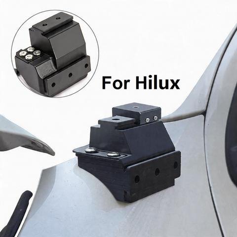 CNC Off Road Aux LED Auxiliary Spot Light Holder A-Pillar Hood Light Mount Bracket for Toyota Hilux